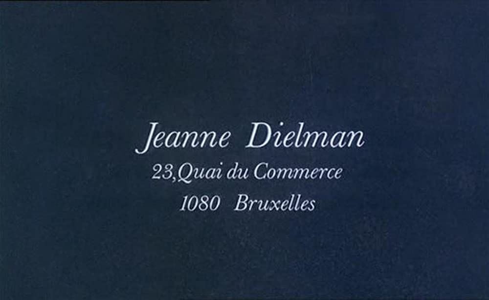 ブリュッセル1080、コメルス河畔通り23番地、ジャンヌ・ディエルマン／ブリュッセル1080、コルメス3番街のジャンヌ・ディエルマンの写真
