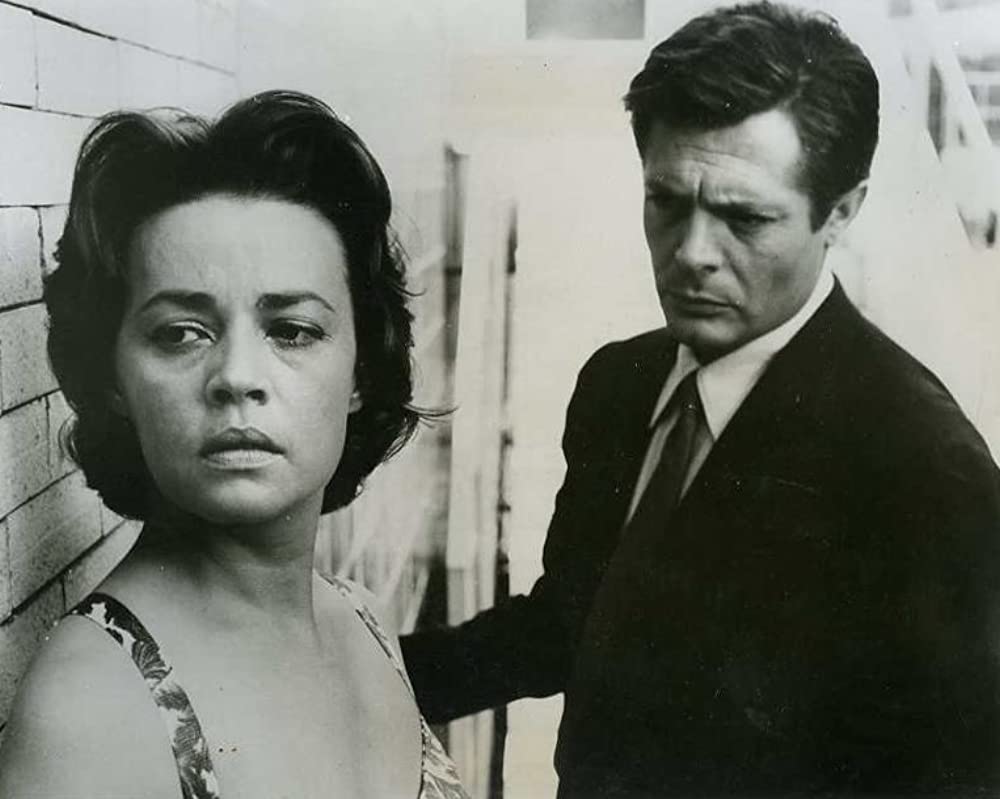 「夜（1961）」マルチェロ・マストロヤンニ & ジャンヌ・モローの画像