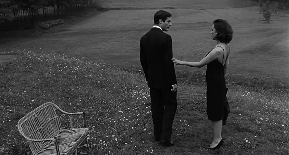 「夜（1961）」マルチェロ・マストロヤンニ & ジャンヌ・モローの画像