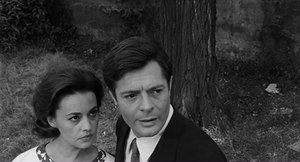 「夜（1961）」マルチェロ・マストロヤンニ & ジャンヌ・モローの画像