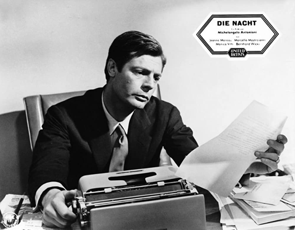 「夜（1961）」マルチェロ・マストロヤンニの画像