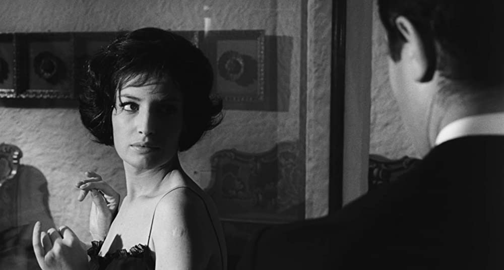 「夜（1961）」マルチェロ・マストロヤンニ & モニカ・ビッティの画像