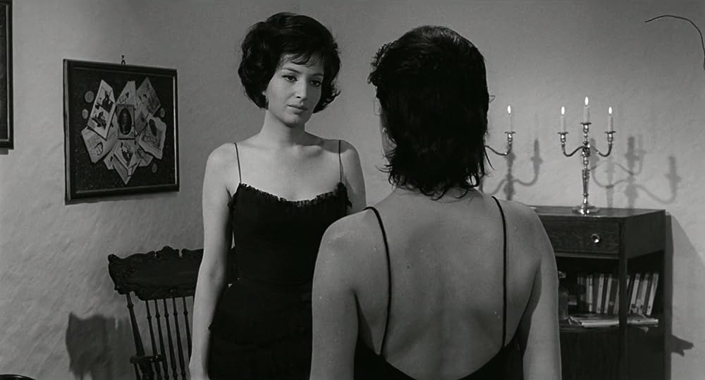 「夜（1961）」ジャンヌ・モロー & モニカ・ビッティの画像