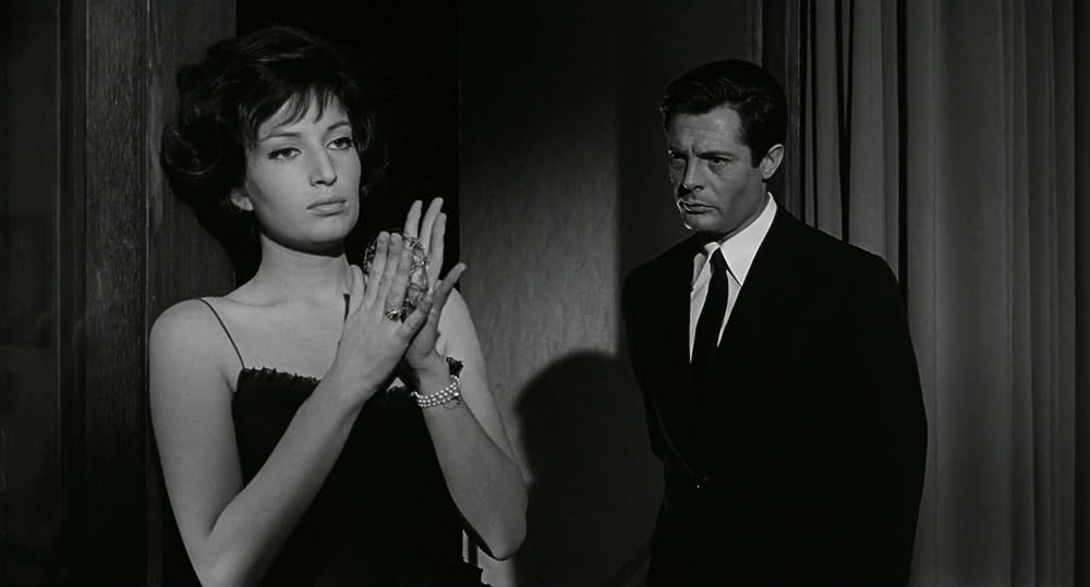 「夜（1961）」マルチェロ・マストロヤンニ & モニカ・ビッティの画像