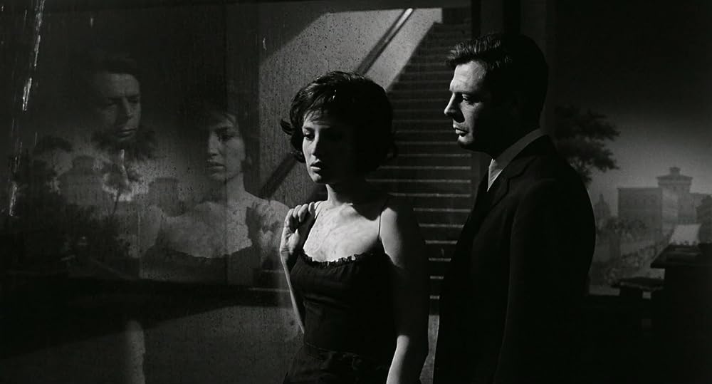 「夜（1961）」マルチェロ・マストロヤンニ & モニカ・ビッティの画像