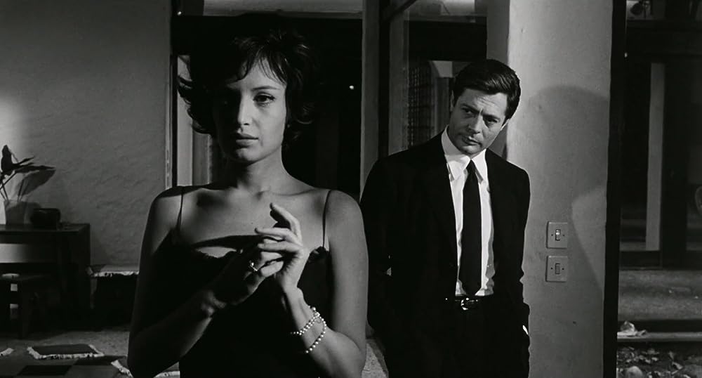 「夜（1961）」マルチェロ・マストロヤンニ & モニカ・ビッティの画像