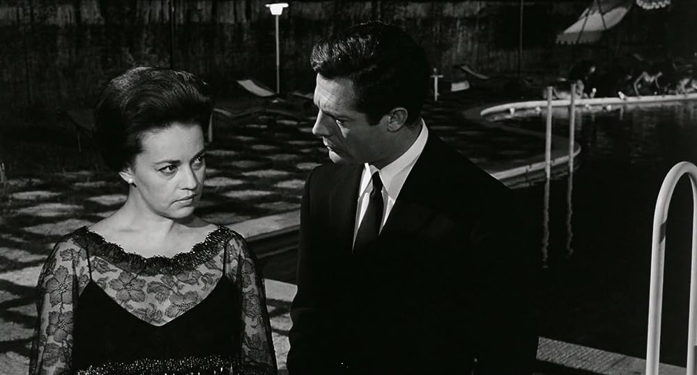 「夜（1961）」マルチェロ・マストロヤンニ & ジャンヌ・モローの画像