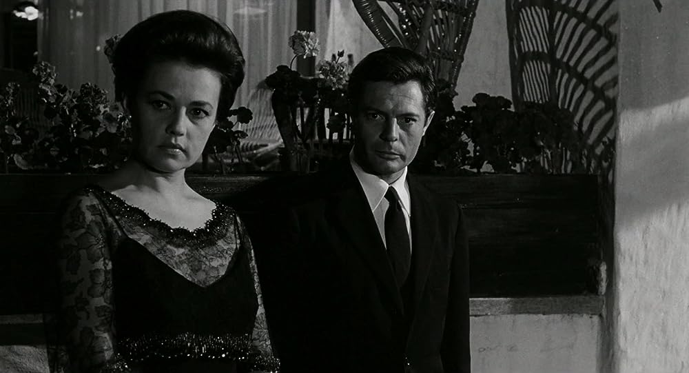 「夜（1961）」マルチェロ・マストロヤンニ & ジャンヌ・モローの画像