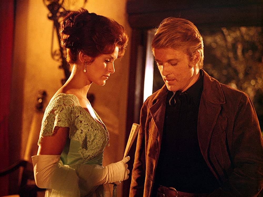 「夕陽に向って走れ」ロバート・レッドフォード & スーザン・クラークの画像