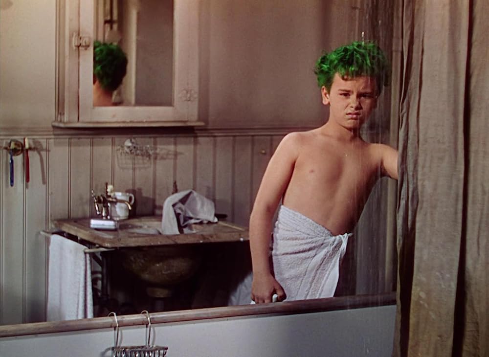 「緑色の髪の少年」ディーン・ストックウェルの画像