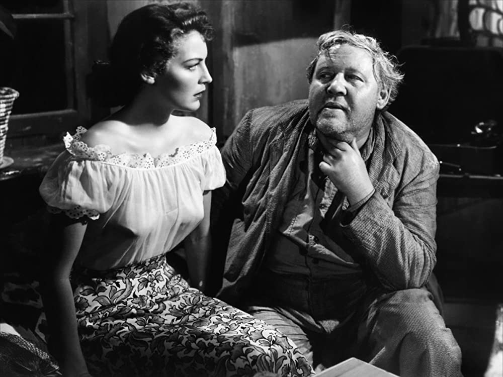 「賄賂」エバ・ガードナー & チャールズ・ロートンの画像