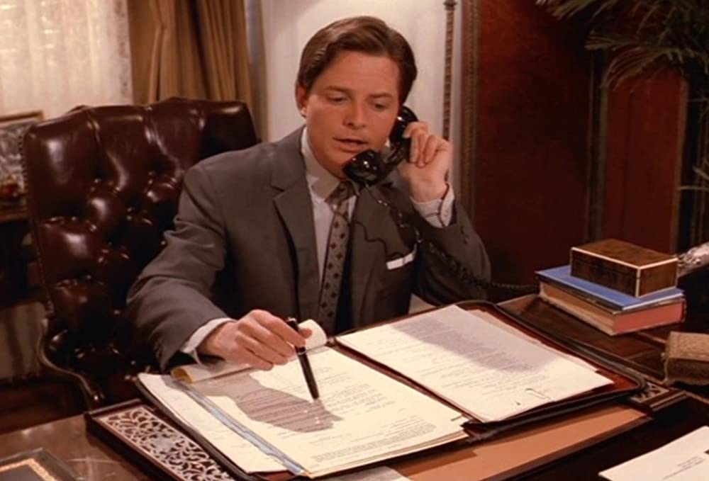 「トラブルボックス/恋とスパイと大作戦」マイケル・J・フォックスの画像