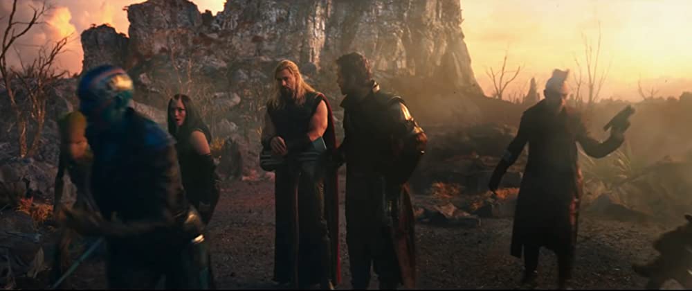 「ソー：ラブ＆サンダー」ビン・ディーゼル & ショーン・ガン & クリス・プラット & クリス・ヘムズワース & カレン・ギラン & ポム・クレメンティエフの画像