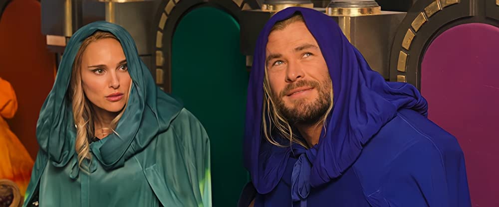 「ソー：ラブ＆サンダー」ナタリー・ポートマン & クリス・ヘムズワースの画像