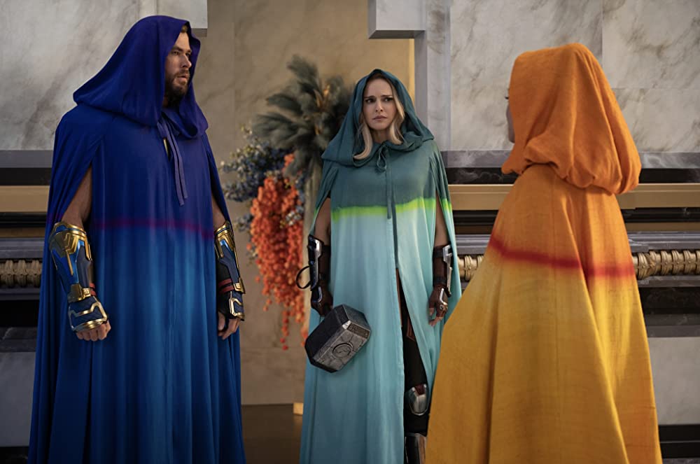 「ソー：ラブ＆サンダー」ナタリー・ポートマン & クリス・ヘムズワースの画像