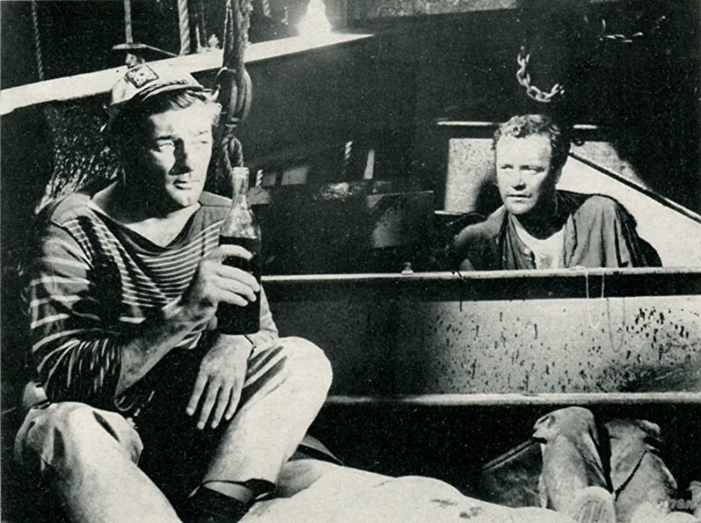 「海の荒くれ」ロバート・ミッチャム & ジャック・レモンの画像