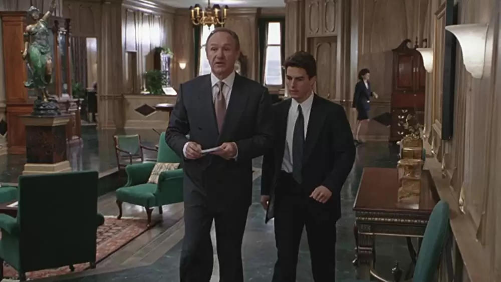 「ザ・ファーム／法律事務所」トム・クルーズ & ジーン・ハックマンの画像