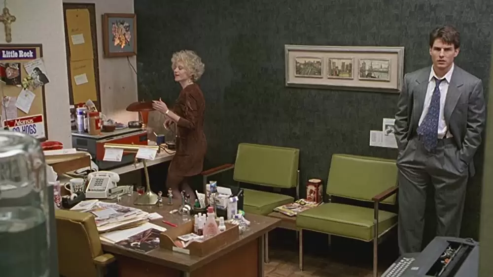 「ザ・ファーム／法律事務所」トム・クルーズ & ホリー・ハンターの画像