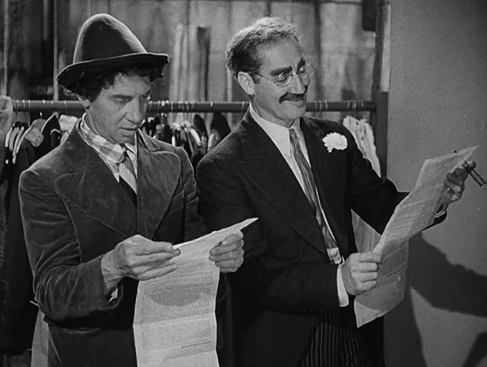 「マルクス兄弟 オペラは踊る／マルクス兄弟オペラの夜」グルーチョ・マルクス & チコ・マルクスの画像