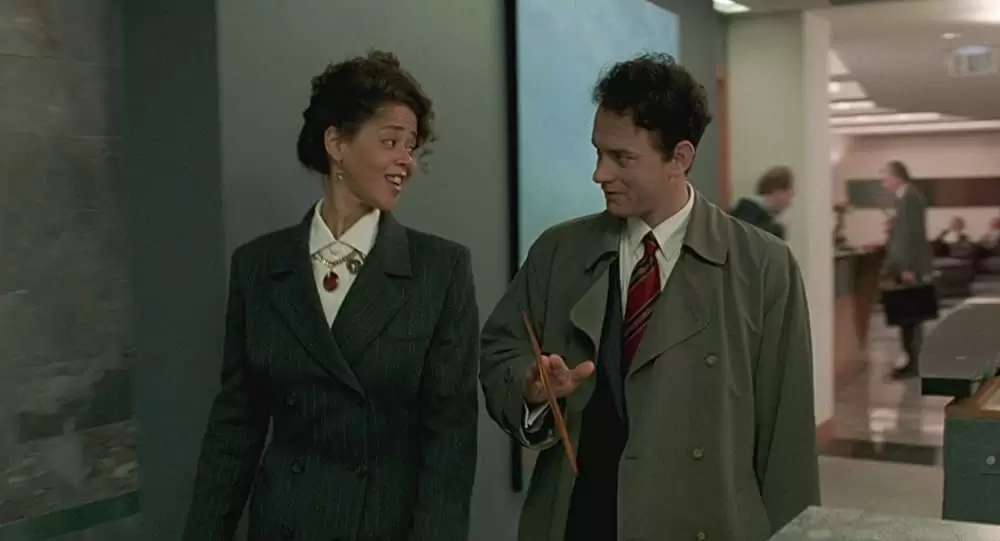 「フィラデルフィア」トム・ハンクス & アンナ・ディーバー・スミスの画像