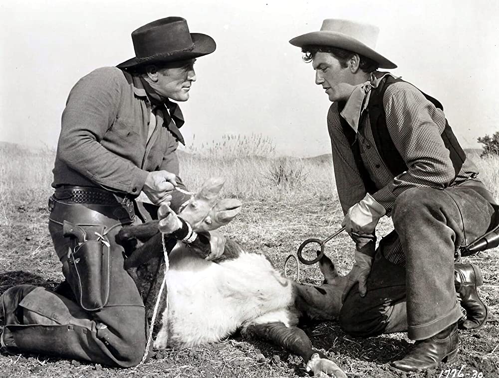 「星のない男」カーク・ダグラス & ウィリアム・キャンベルの画像