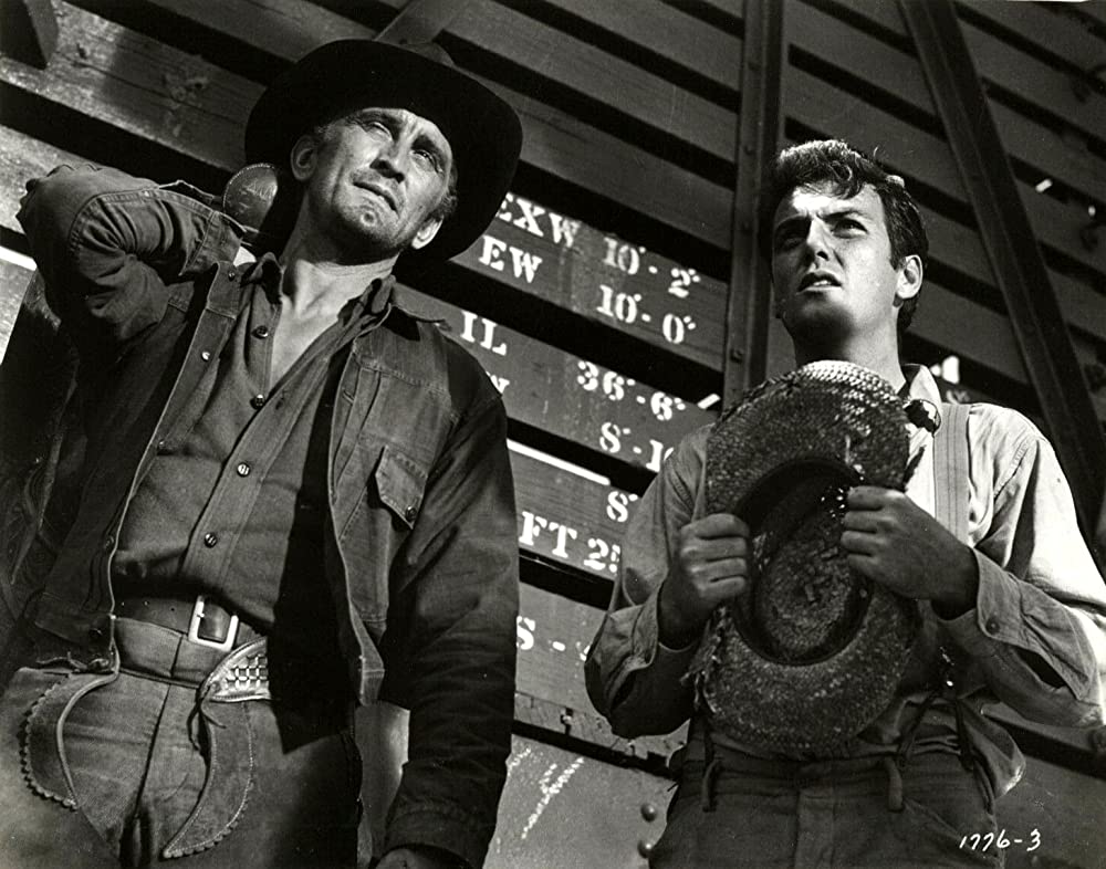 「星のない男」カーク・ダグラス & ウィリアム・キャンベルの画像