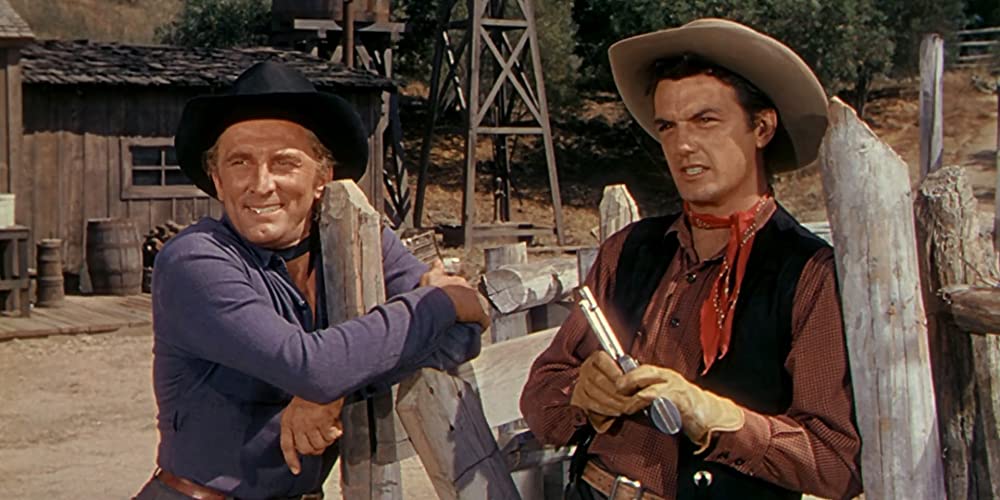 「星のない男」カーク・ダグラス & ウィリアム・キャンベルの画像