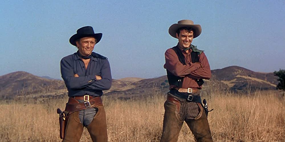 「星のない男」カーク・ダグラス & ウィリアム・キャンベルの画像