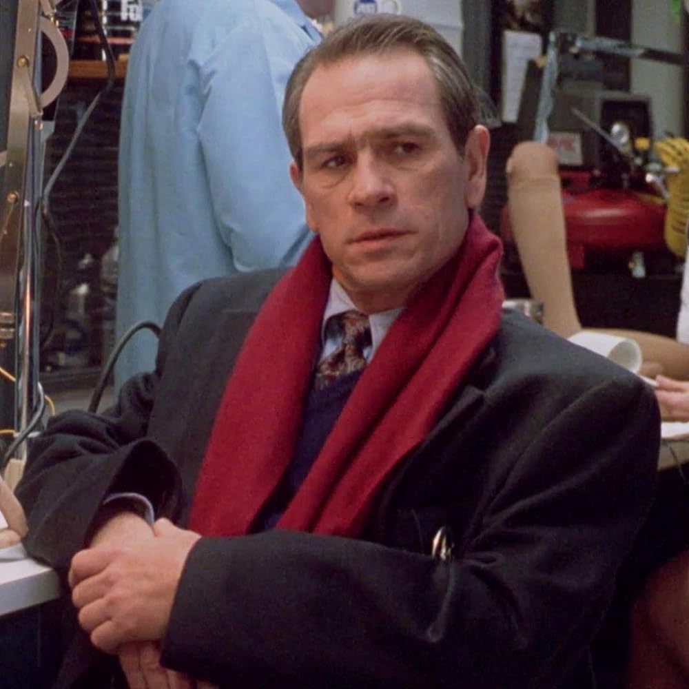「ハリソン・フォード 逃亡者」トミー・リー・ジョーンズの画像