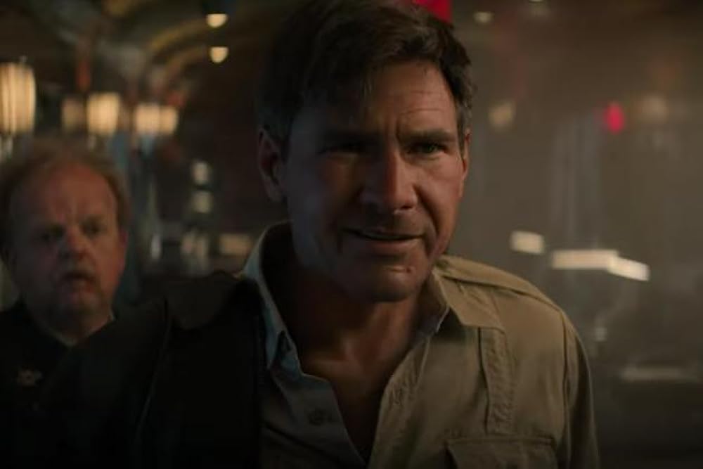 「インディ・ジョーンズと運命のダイヤル」ハリソン・フォード & トビー・ジョーンズの画像