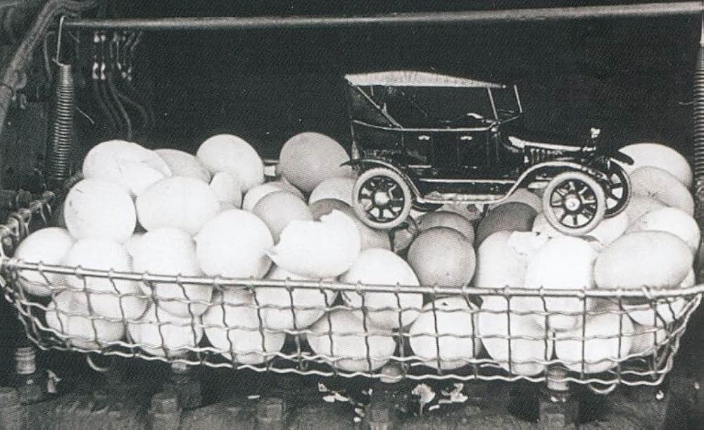 たまご割れすぎ問題の画像