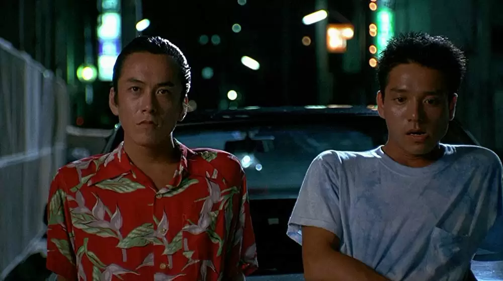 「ソナチネ」勝村政信 & 寺島進の画像