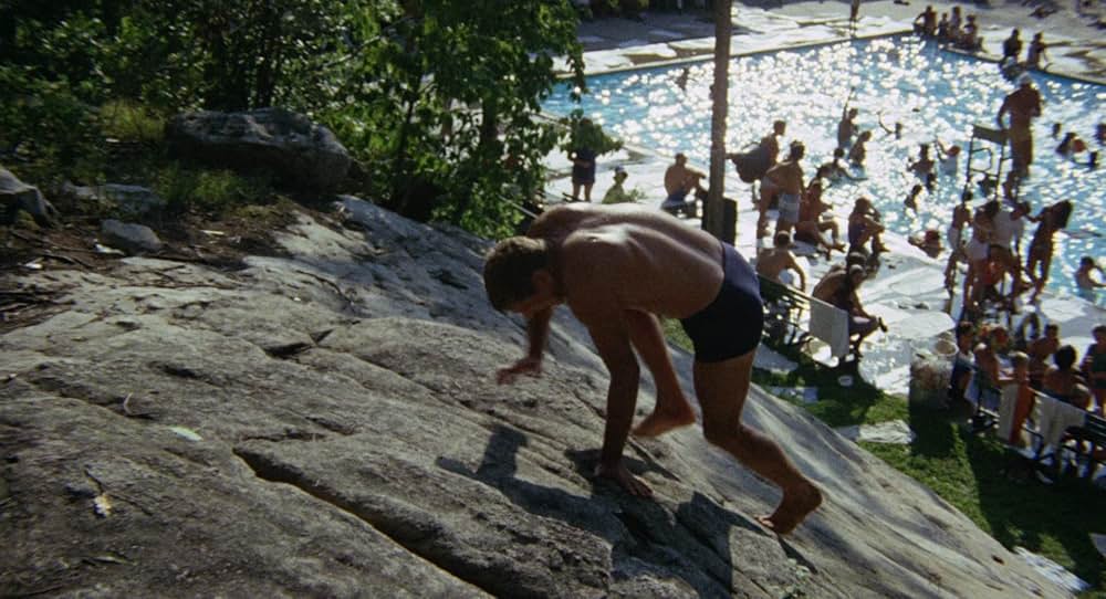 泳ぐひとの画像