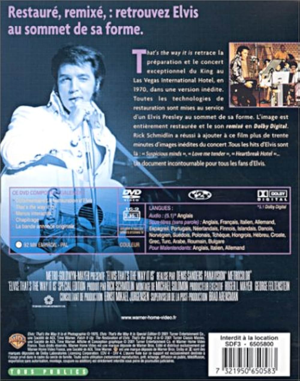 エルビス オン ステージの画像