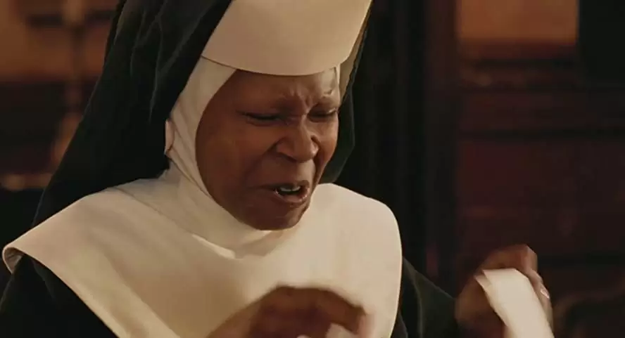 「天使にラブ・ソングを…」ウーピー・ゴールドバーグの画像