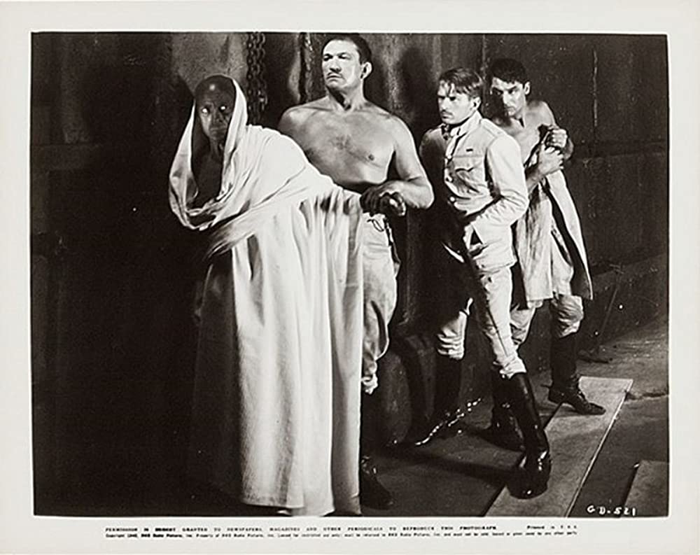 「ガンガ・ディン」ケイリー・グラント & ダグラス・フェアバンクス・Jr. & Eduardo Ciannelli & ビクター・マクラグレンの画像