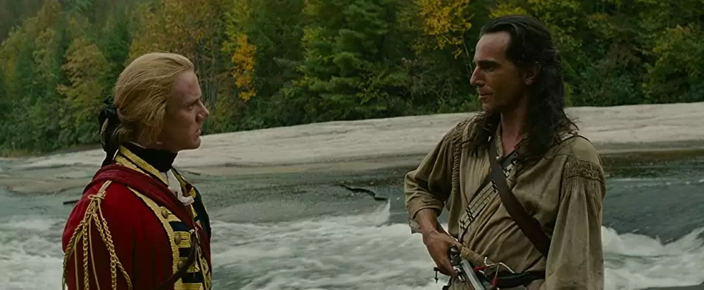 「ラスト・オブ・モヒカン」ダニエル・デイ＝ルイス & スティーブン・ウォディントンの画像