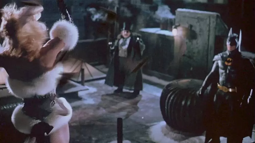 「バットマン リターンズ」ダニー・デビート & マイケル・キートン & Cristi Conawayの画像