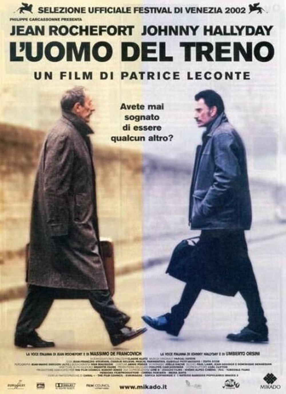 列車に乗った男の画像