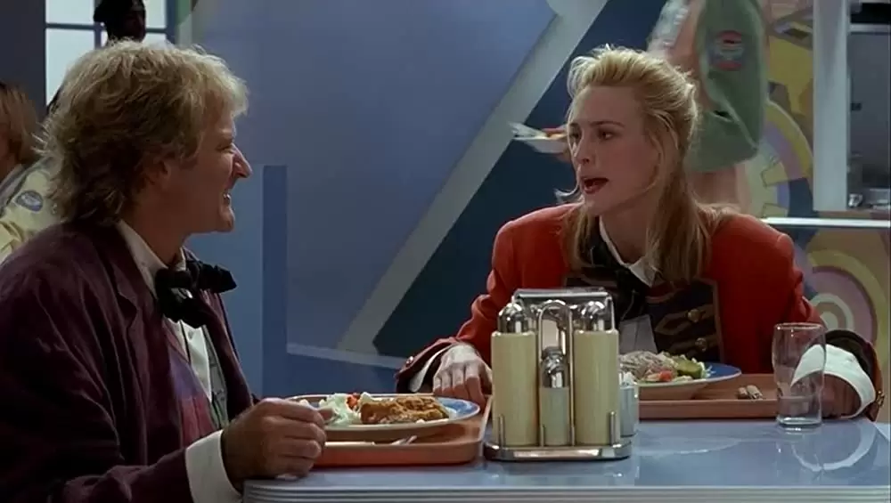 「トイズ」ロビン・ウィリアムズ & ロビン・ライトの画像