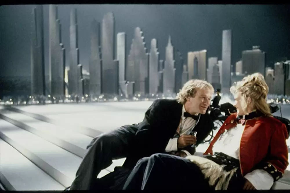 「トイズ」ロビン・ウィリアムズ & ロビン・ライトの画像