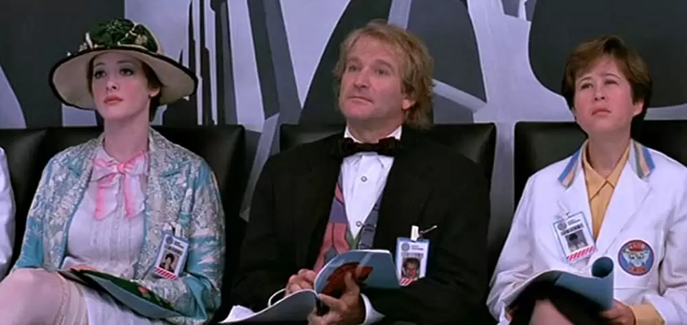 「トイズ」ロビン・ウィリアムズ & ジョーン・キューザック & Yeardley Smithの画像