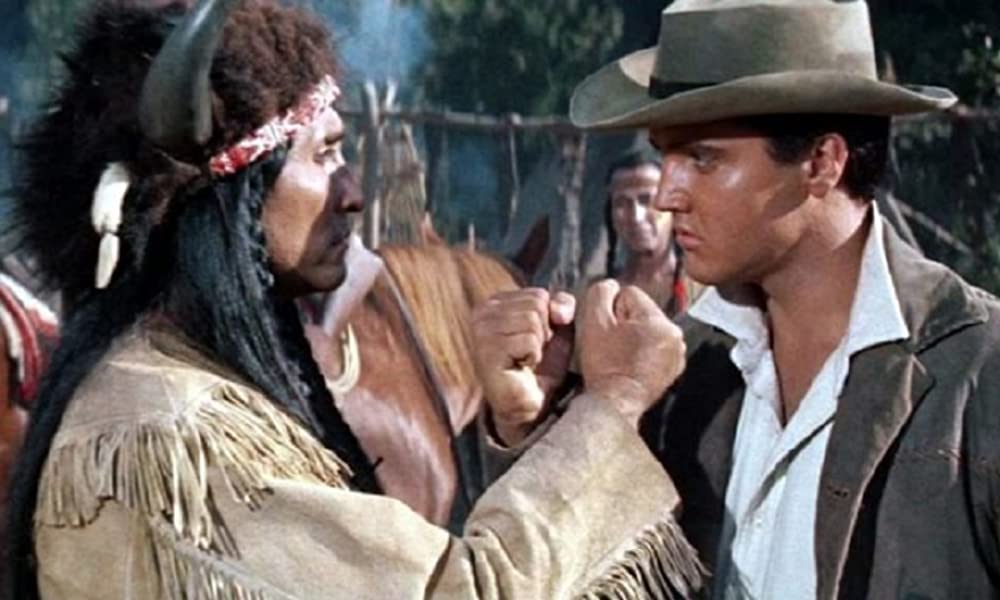 「燃える平原児」エルビス・プレスリーの画像