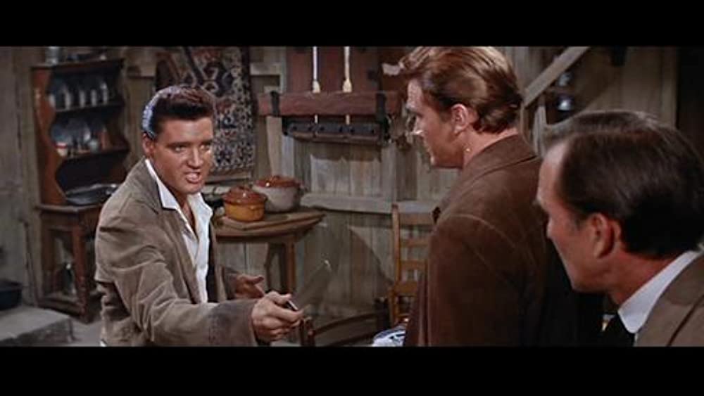 「燃える平原児」エルビス・プレスリーの画像