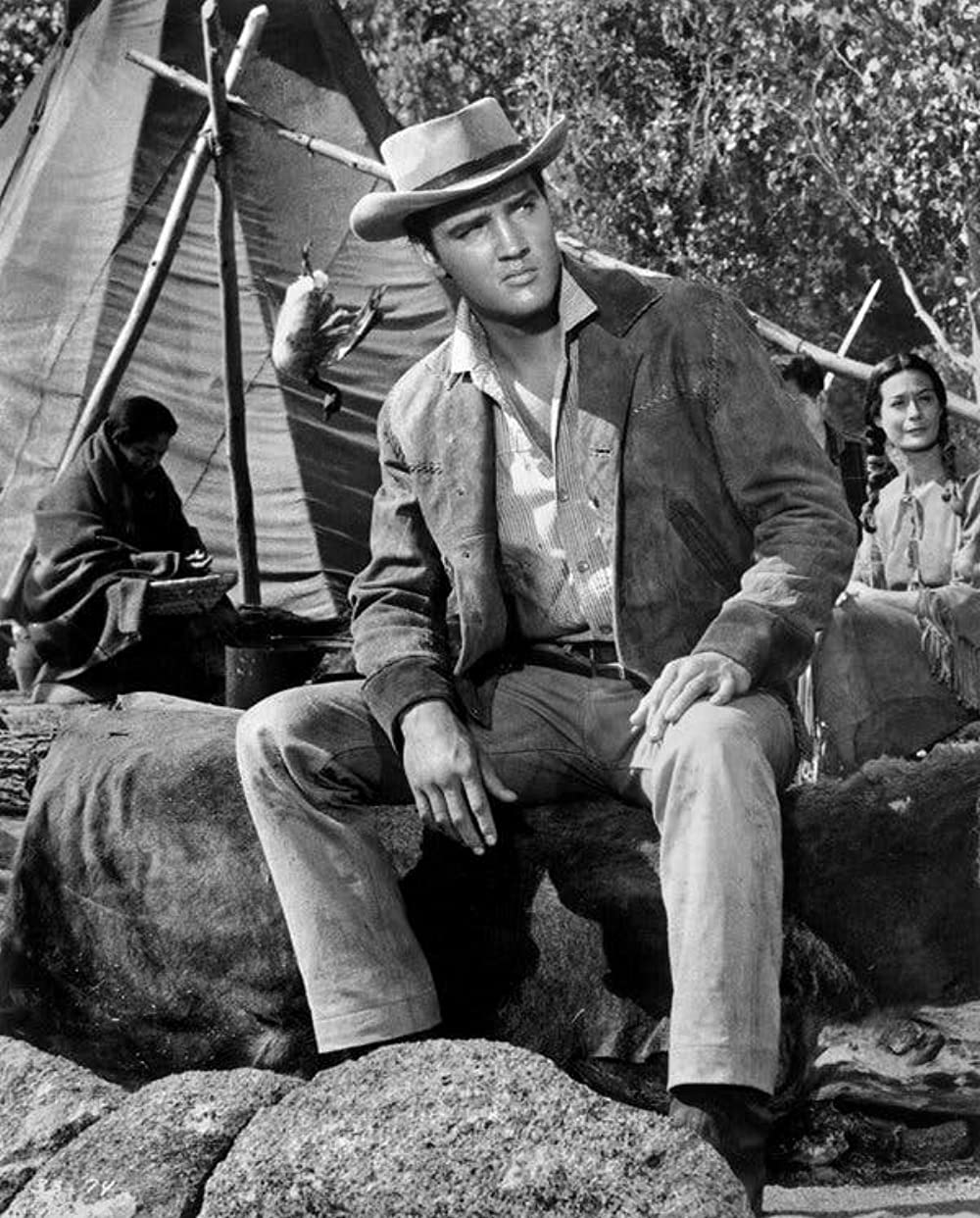 「燃える平原児」エルビス・プレスリーの画像