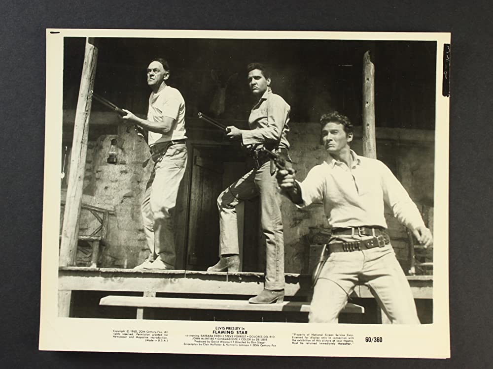 「燃える平原児」エルビス・プレスリー & スティーブ・フォレスト & ジョン・マッキンタイアの画像