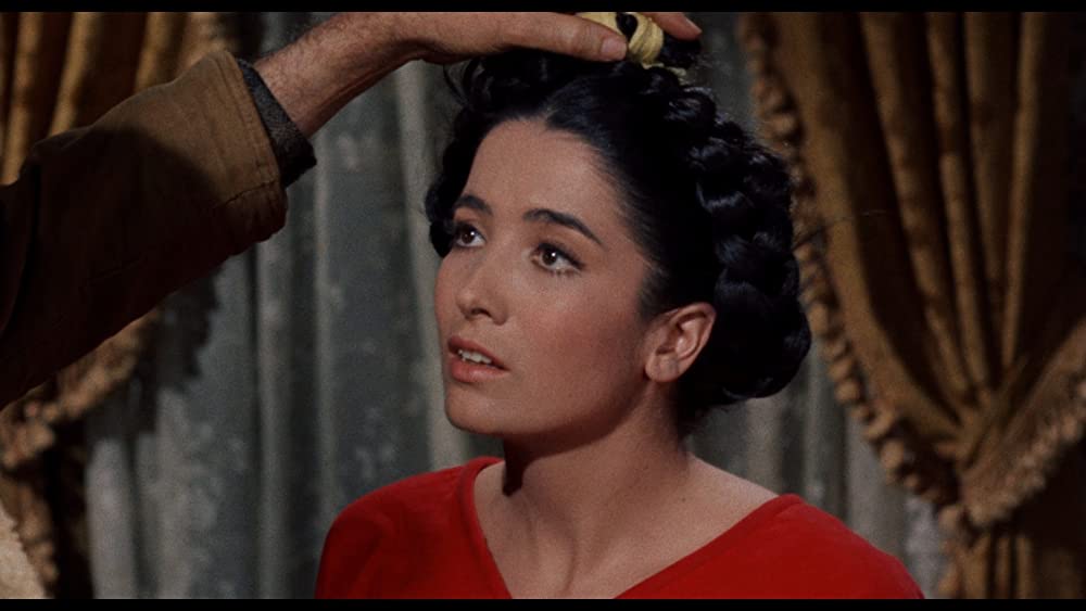 「馬上の二人」リンダ・クリスタルの画像