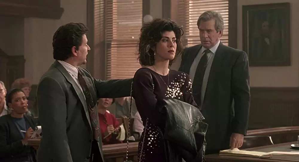 「いとこのビニー」ジョー・ペシ & マリサ・トメイ & レーン・スミスの画像