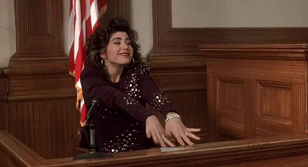 「いとこのビニー」マリサ・トメイの画像