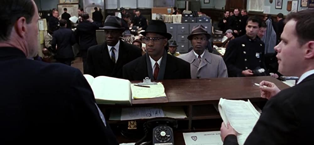 「マルコムX」デンゼル・ワシントンの画像